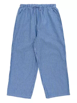 Полосатые брюки American Vintage Kids, черный