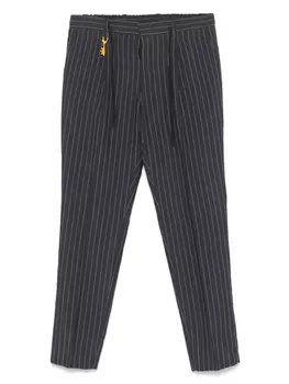 Полосатые брюки чинос Manuel Ritz, синий