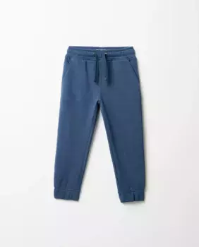 Полосатые брюки-джоггеры Sfera, синий