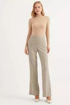 Полосатые брюки Herita, бургундия