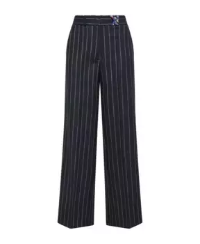 Полосатые брюки Maliparmi, серый