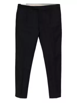 Полосатые брюки строгого кроя PT Torino, синий