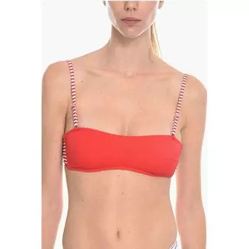 Полосатые детали BFB-DOLYS Bandeau бикини-топ Diesel, Red