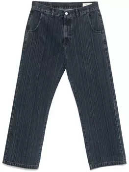 Полосатые джинсы mfpen, синий