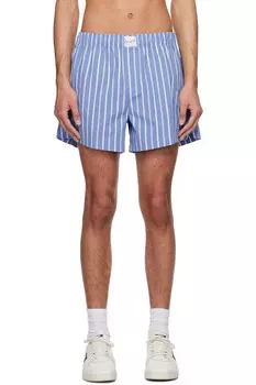 Полосатые хлопковые шорты Axel Arigato, мультиколор