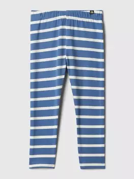 Полосатые леггинсы Gap, синий