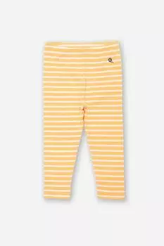 Полосатые леггинсы Kite, желтый