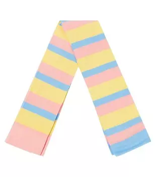 Полосатые леггинсы Mini Rodini, разноцветный