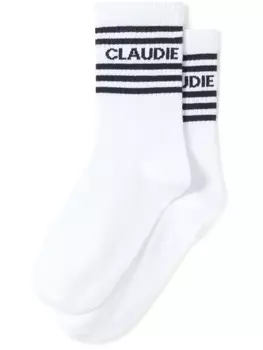 Полосатые носки Claudie Pierlot, белый