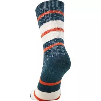 Полосатые носки Crew Crew на каждый день женские Smartwool, цвет Twilight Blue