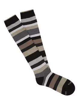 Полосатые носки Галло Gallo, черный