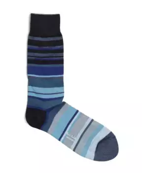Полосатые носки из смесового хлопка Ps By Paul Smith, мультиколор
