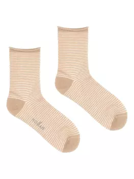 Полосатые носки по щиколотку Hogan, нейтральный