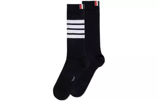 Полосатые носки THOM BROWNE, 1 Pack (Black)
