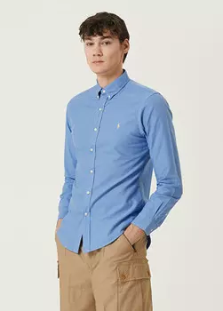 Полосатые пижамные штаны с мишкой Тедди Polo Ralph Lauren, белый