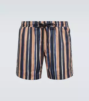 Полосатые плавки Commas, разноцветный