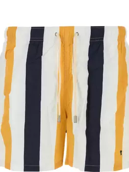 Полосатые плавки Gallo, белый