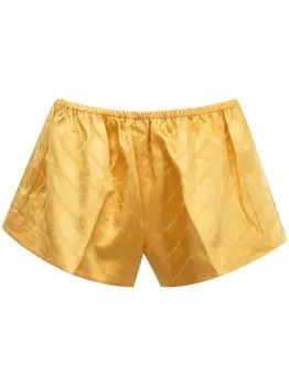 Полосатые шорты BODE, желтый