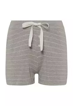 Полосатые шорты для сна для женщин Manguun, цвет Silver Melange Yds