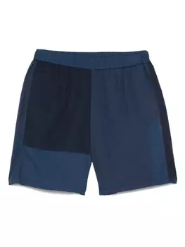 Полосатые шорты Grifoni, синий