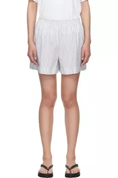 Полосатые шорты Moncler, мультиколор