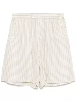 Полосатые шорты Rhe, нейтральный цвет