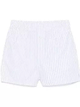 Полосатые шорты Riviera, белый
