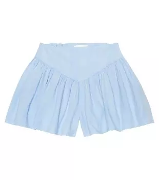 Полосатые шорты с флагом Scooby Morley, синий