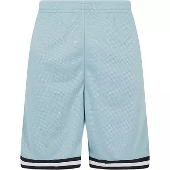Полосатые шорты Urban Classics, цвет Blau/Schwarz/Wei