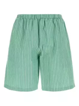 Полосатые шорты Zindel THE ROW, зеленый