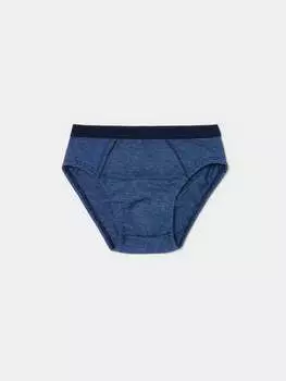 Полосатые трусы из органического хлопка Ovs, цвет blue