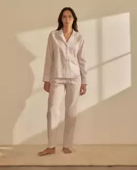 Полосатые женские пижамы Easy Wear, цвет Lila