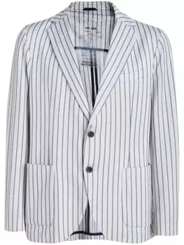 Полосатый блейзер Circolo 1901, синий