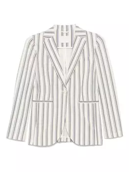 Полосатый блейзер Circolo 1901, синий