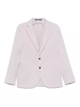 Полосатый блейзер Drumohr, нейтральный