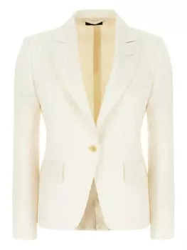 Полосатый блейзер TOM FORD, нейтральный