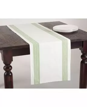 Полосатый дорожка Saro Lifestyle, зеленый