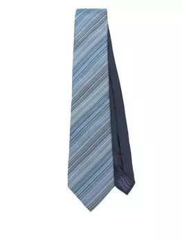 Полосатый галстук Missoni, синий