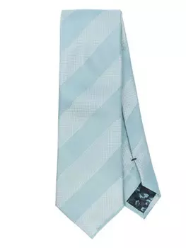 Полосатый галстук Paul Smith, синий