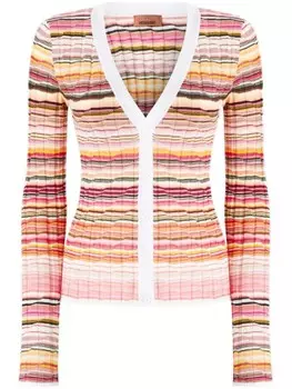 Полосатый кардиган Missoni, розовый