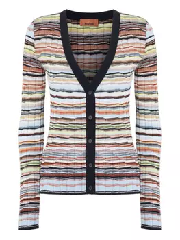 Полосатый кардиган Missoni, синий