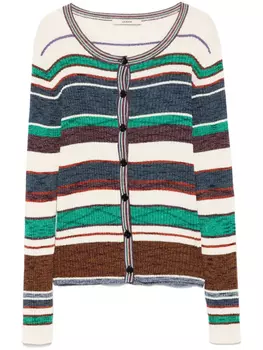Полосатый кардиган Odeeh, синий