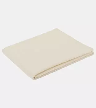 Полосатый кашемировый шарф The Row, экрю