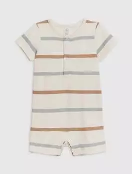 Полосатый комбинезон для мальчиков из органического материала Mason, многоцветный Colored Organics, цвет multi