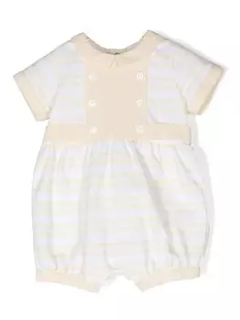 Полосатый комбинезон Patachou, желтый