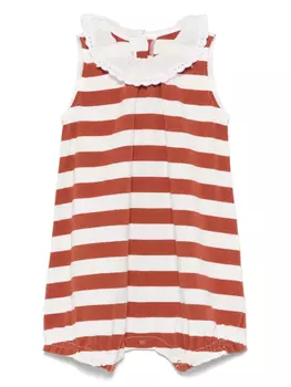 Полосатый комбинезон Zhoe & Tobiah, белый