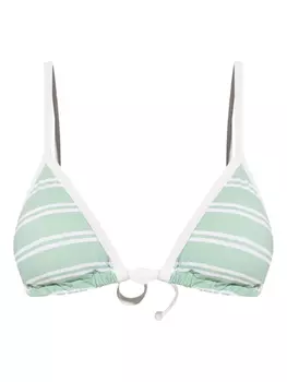 Полосатый комплект бикини от Marysia, зеленый