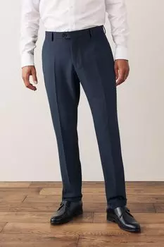 Полосатый костюм с декоративной отделкой Брюки Next, синий