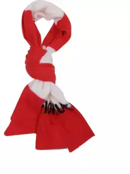 Полосатый шарф Fiorucci, красный