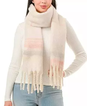 Полосатый шарф Marcus Adler, розовый